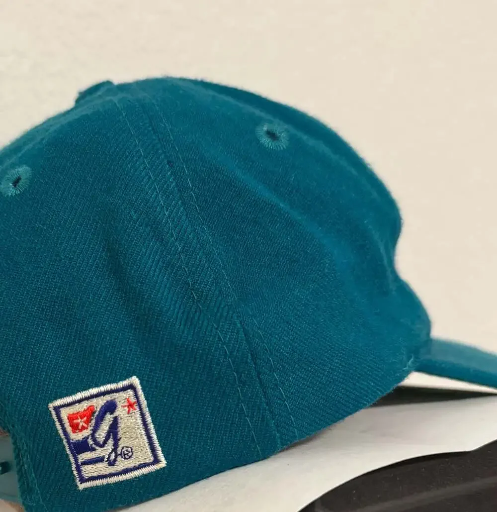 Vintage 90s Miami Dolphins The Game Embroidered Snapback Hat